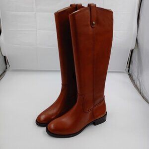 INC Fawne Riding Boot, Brown, Women's Size 6, 7